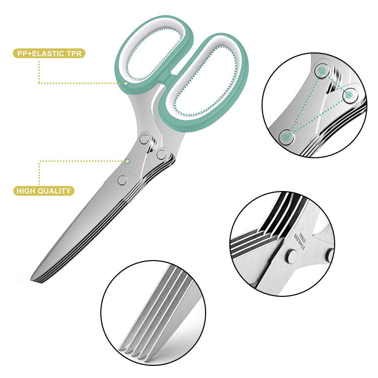 5-Blade Herb Scissor