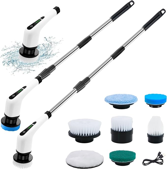 Powerful Electric Cleaning Brush – Make Cleaning Faster & Easier