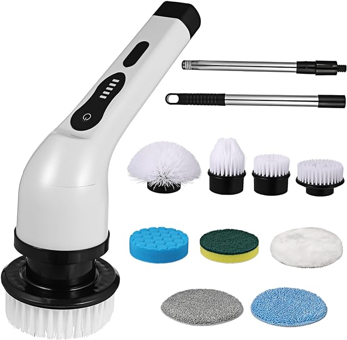 Powerful Electric Cleaning Brush – Make Cleaning Faster & Easier