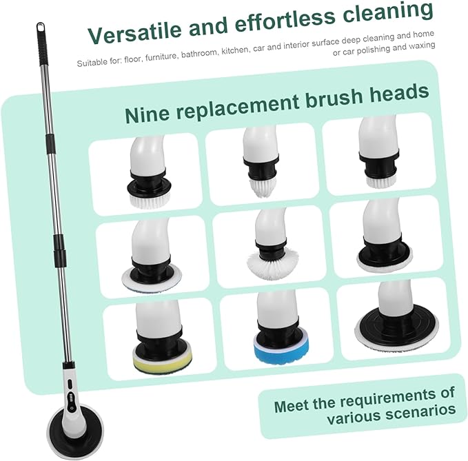 Powerful Electric Cleaning Brush – Make Cleaning Faster & Easier